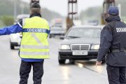 Un control de la gendarmeria en recerca de tabac il·legal.