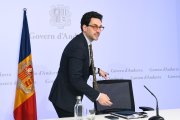 El ministre portaveu, Guillem Casal, ahir.