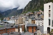 Blocs de pisos a Andorra la Vella.