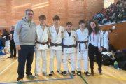 Membres de l'equip cadet de la Federació Andorrana de Judo.