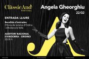 Cartell del concert d'Angela Gheorghiu