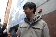 Sergi González durant les declaracions sobre l'aparcament dels Pouets