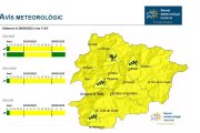 Avís groc per fort vent