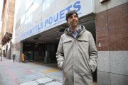 Sergi González durant les declaracions sobre l’aparcament dels Pouets.