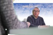 Àlex Ruiz al programa ‘Parlem-ne’, de Diari TV, ahir.