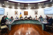 Les autoritats comunals reunides.