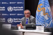 El director general de l'Organització Mundial de la Salut (OMS), Tedros Adhanom Ghebreyesus.