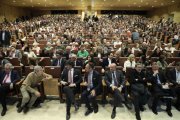 Acte sobre l’acord d’associació amb la UE, el març de l’any passat.