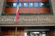 La façana del comú d'Andorra la Vella.