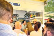 L’estand d’Andorra a la Feria del Libro de Madrid.