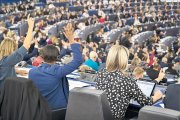 Plenari del Parlament Europeu a la seu de Brussel·les.
