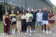Presentació de la selecció andorrana de pàdel a la FIP Euro Padel Cup 2025.
