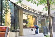 Façana de la Caixa Andorrana de la Seguretat Social.