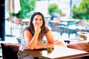 Amaia Martioda al Gir Cafè d’Encamp.
