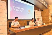 Alfons Maltrana, María Suárez d’Andbank i Joan Clotet, ahir.