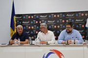 Presentació de la primera AirCup, ahir.