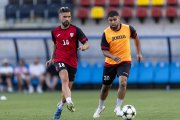 La plantilla colomenca es va exercitar a Encamp.
