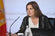 La ministra Trini Marín.