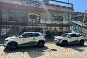 Els dos vehicles elèctrics de la flota comunal de Canillo