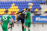 Un instant del partit de l'FC Santa Coloma.