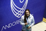 Tudó, amb la plata obtinguda als Jocs d’Andorra 2025.