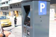 Un parquímetre d'Andorra la Vella