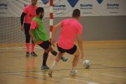 Entrenament de l’equip.