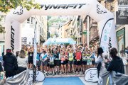 Sortida ahir al matí de la prova La Palomera de la Dynafit Andorra Trail.