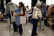 Diverses persones al Vide Dressing aquesta tarda.
