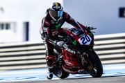 Xavi Cardelús, ahir al circuit de Jerez.