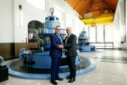 Albert Moles i Davide Ciciliato, director comercial d’Endesa.