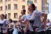 Participants a la Zumbathon d'Andorra la Vella.