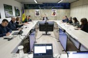 La reunió dels membres del Pacte d'Estat.
