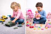 Nens i nenes poden gaudir de tot tipus de joguines.