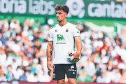 Yeray Cabanzón, en un partit d’aquest curs.