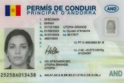 Nou format del permís de conduir.
