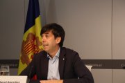 El cònsol major d'Andorra la Vella, Sergi González.