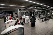 La sala de fitness.