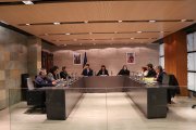 Els consellers d'Ordino durant la sessió de consell de comú.