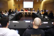 La reunió del Consell Econòmic i Social del Pas de la Casa celebrada aquest matí.