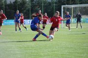 Un instant del partit de la selecció sub17 contra Albània.