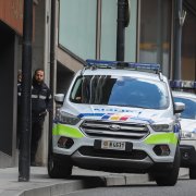 Un cotxe de la policia.