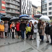 Concentració en suport a Ucraïna després de l’esclat del conflicte.