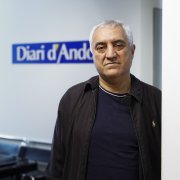 Badí Daemi a la redacció del Diari.