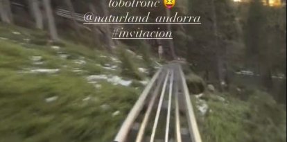 Aitana al tobotronc.