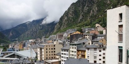 Blocs d’habitatges a Andorra la Vella.