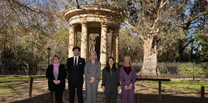 El síndic general, rebut per les Juntes Generals de Biscaia.