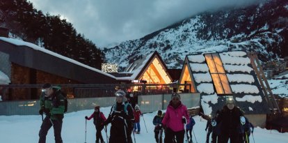 Èxit de participació a la sortida nocturna de Lúdic Canillo