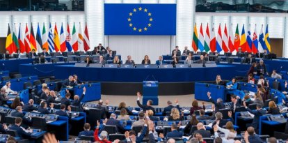 Votacions al Parlament Europeu.