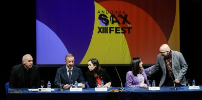 Presentació de l'Andorra Sax Fest.